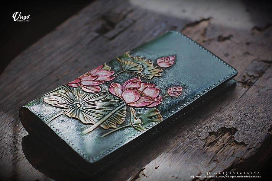 Mika Lotus Women Long Wallet