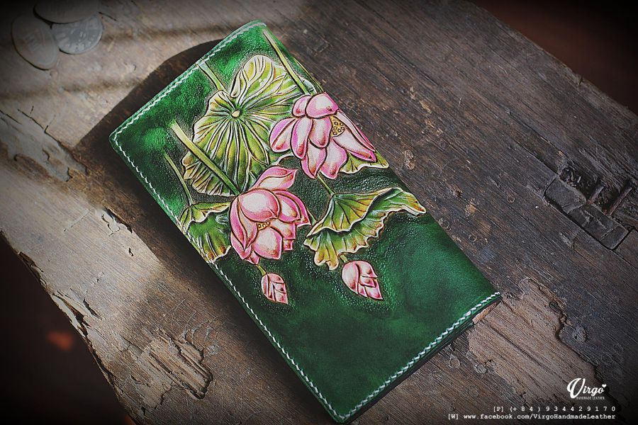 Mika Lotus Women Long Wallet