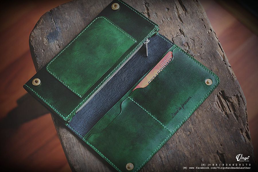 Camellia Long Wallet