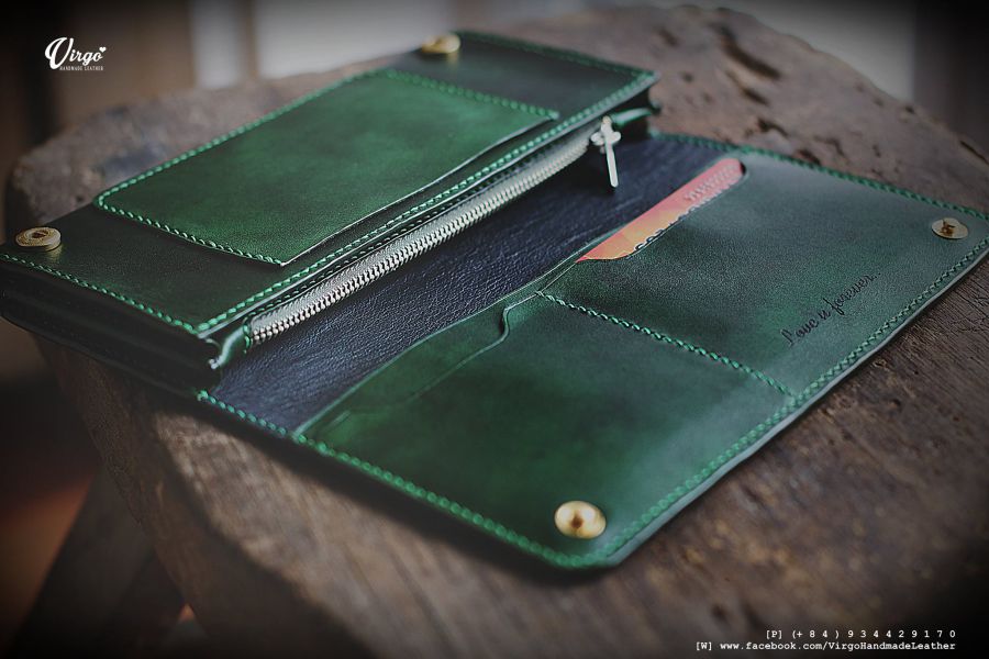 Camellia Long Wallet