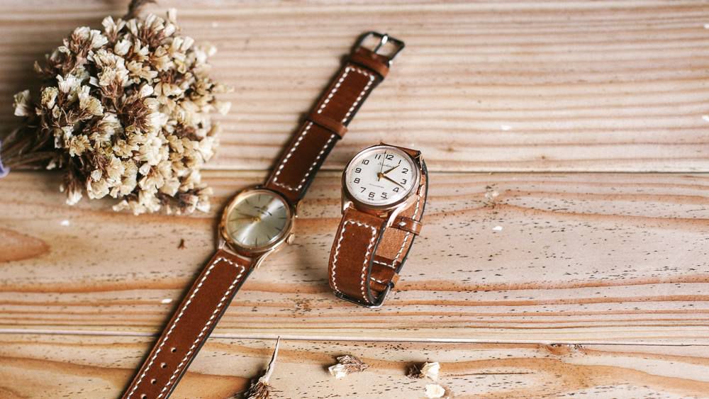 Vintage Oil Wax Leather Strap