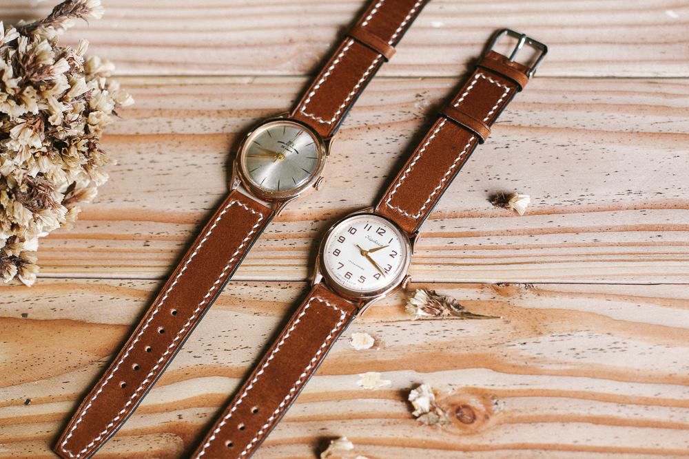 Vintage Oil Wax Leather Strap