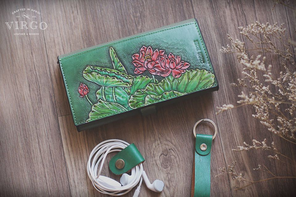 Emerald Lotus Wallet