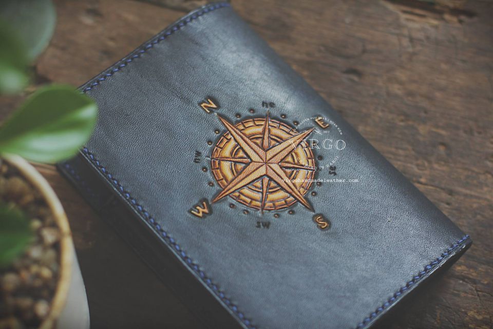 Lion & Compass Passport Cover