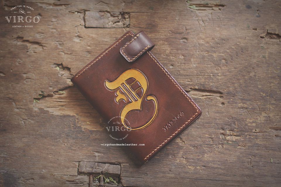 Letter D Keychain Wallet