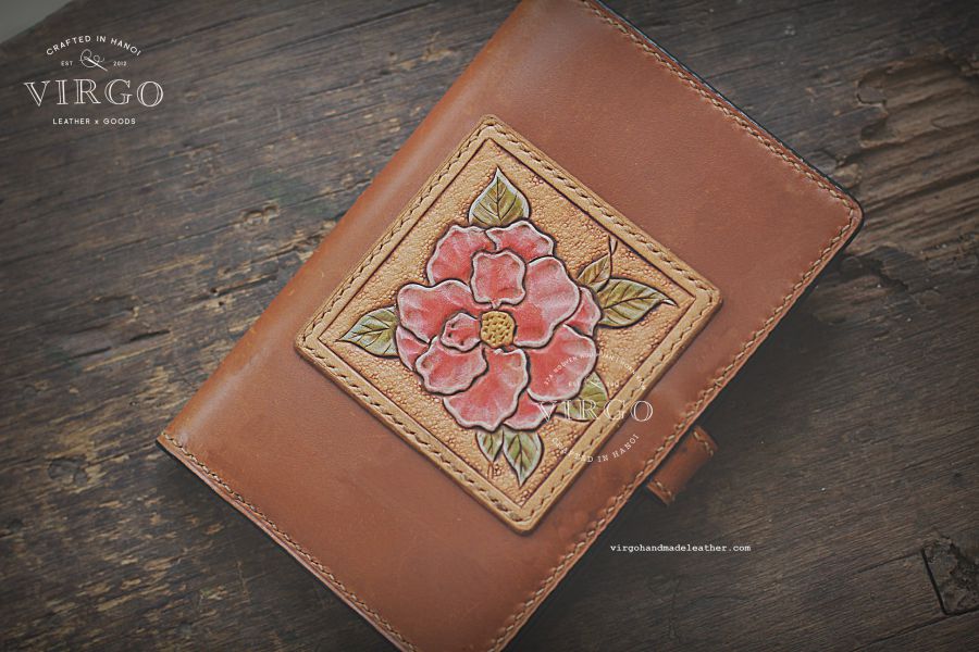 Camellia Passport Cover