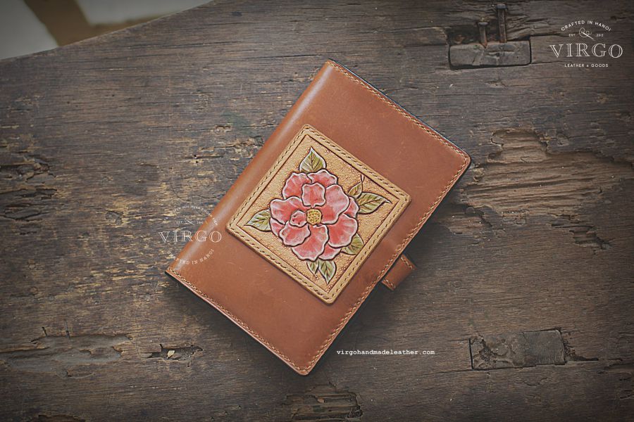 Camellia Passport Cover