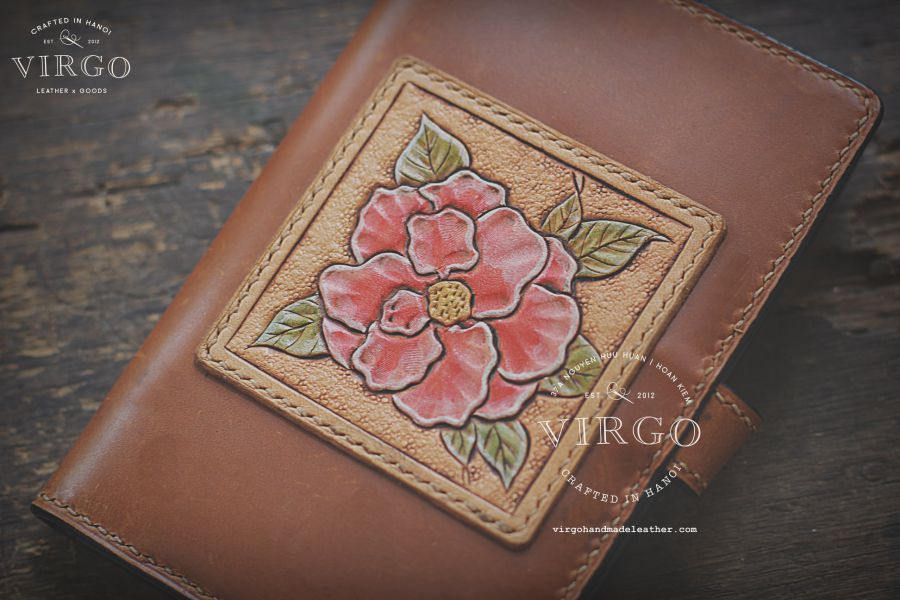 Camellia Passport Cover