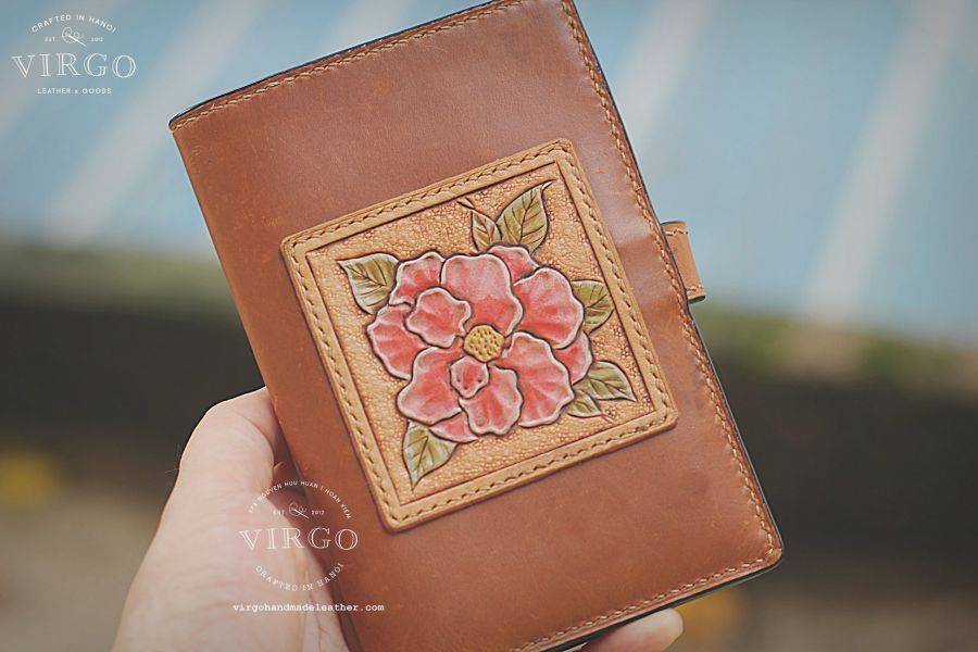 Camellia Passport Cover