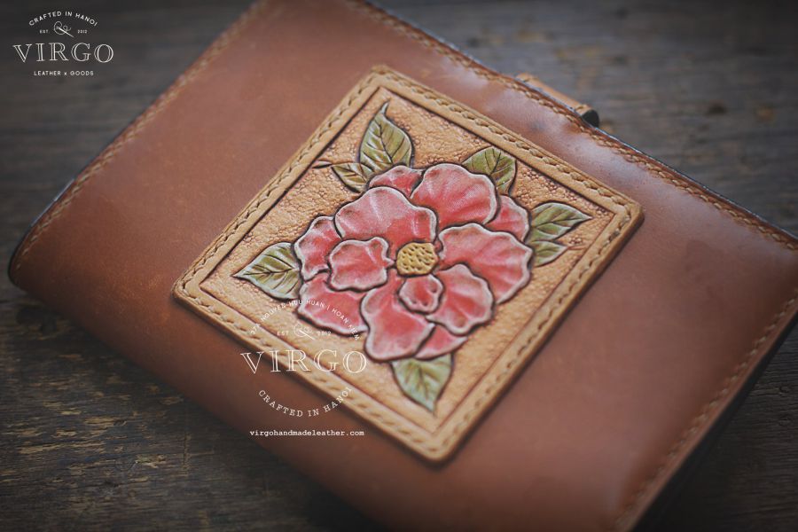 Camellia Passport Cover