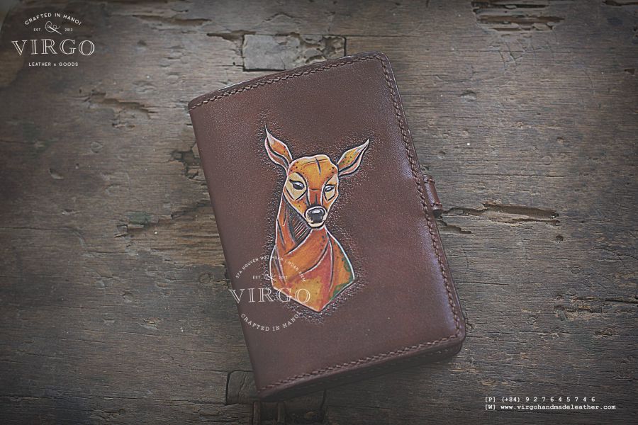 Deer Couple Passport Cover