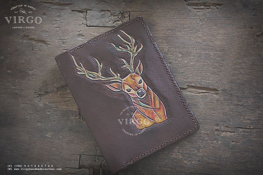 Deer Couple Passport Cover