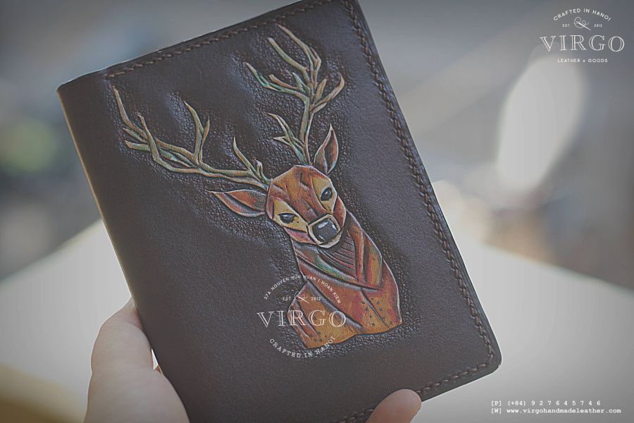 Deer Couple Passport Cover