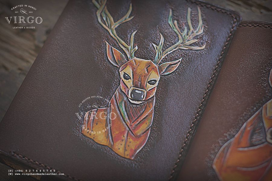 Deer Couple Passport Cover