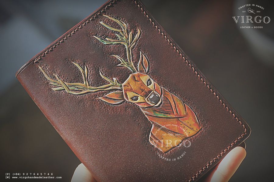 Deer Couple Passport Cover