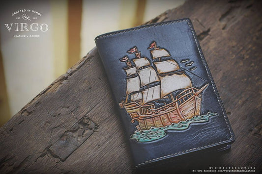 Ship and Sea Passport Cover