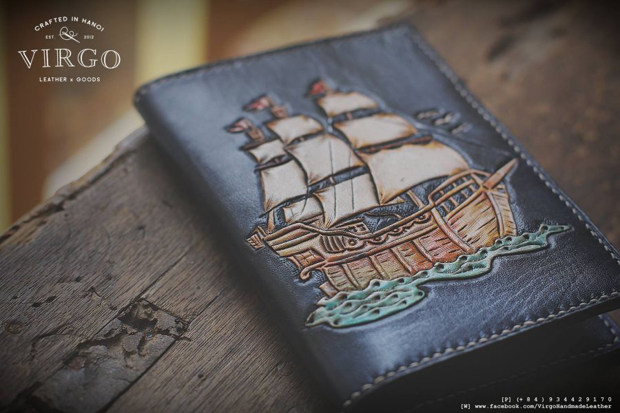 Ship and Sea Passport Cover